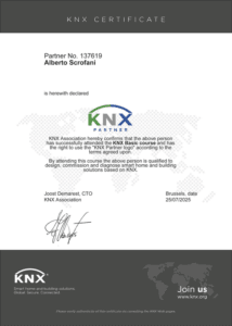 Certificazione KNX